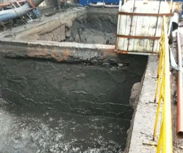 湖滨污水池清理防水计划和措施